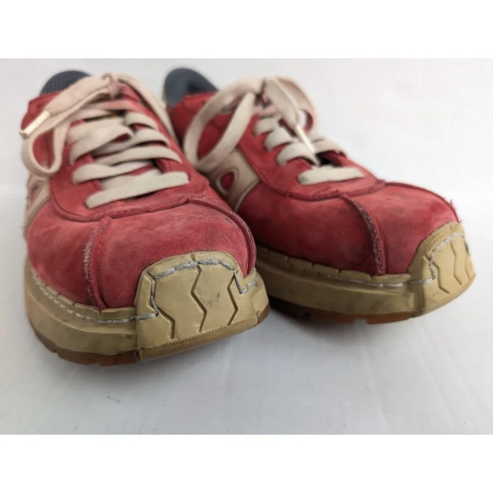 The Art‎ Company Shoes Mens 8 Vintage Y2K Double Air System Red Leather Libertad